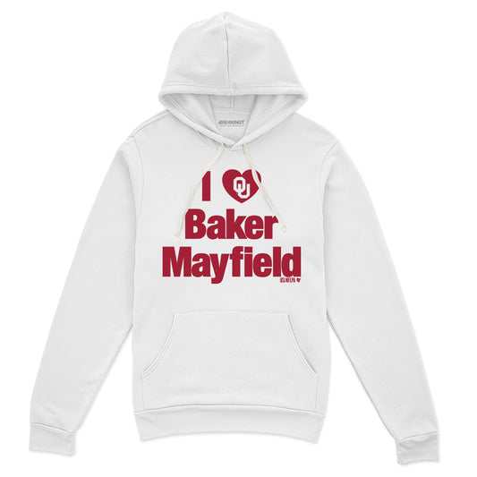 2622301 - Oklahoma Football: I Heart Baker Mayfield (Black)