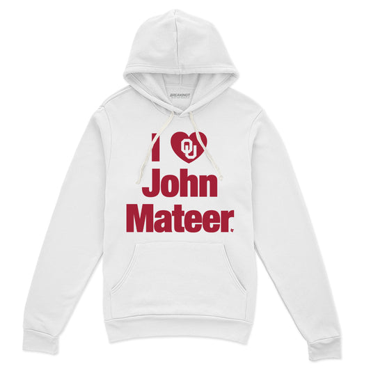 2622300 - Oklahoma Football: I Heart John Mateer (Black)