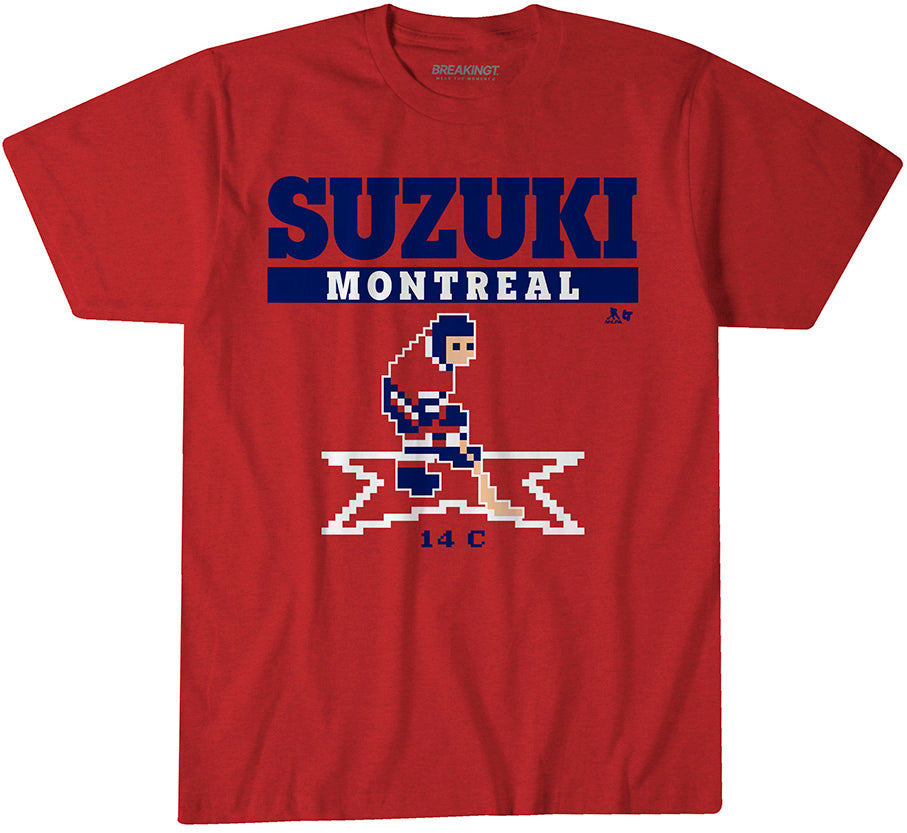 Nick Suzuki: Retro Hockey Youth T-Shirt