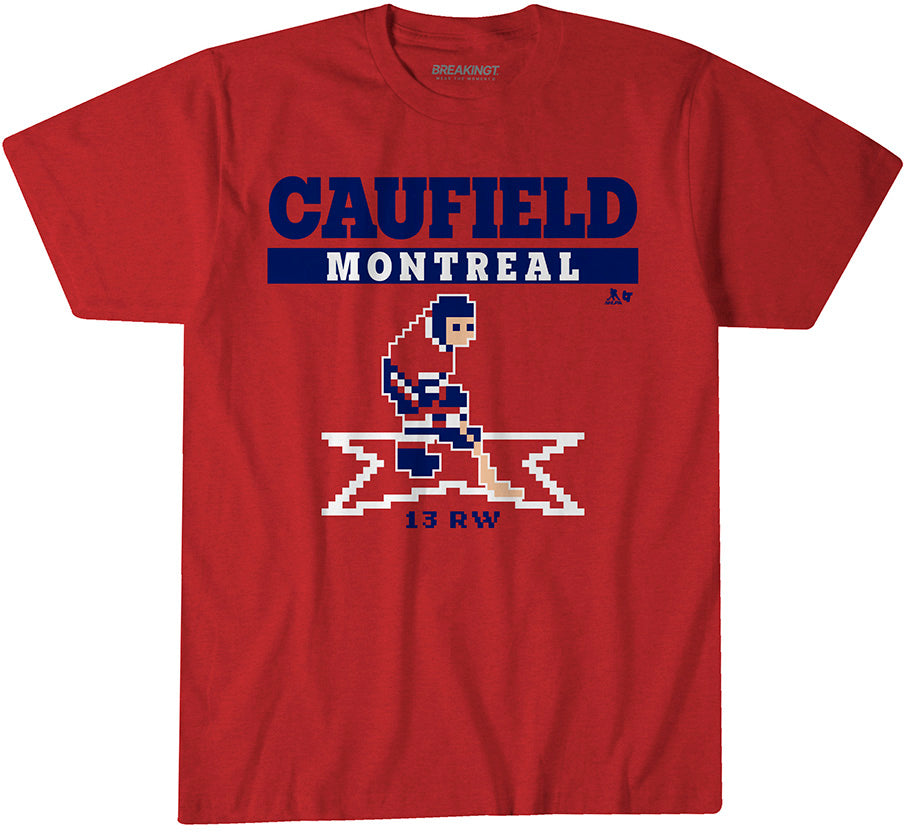 Cole Caufield: Retro Hockey Youth T-Shirt