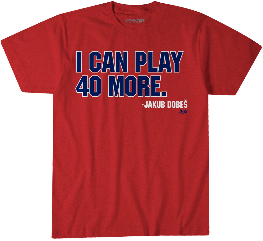 Jakub Dobeš: I Can Play 40 More