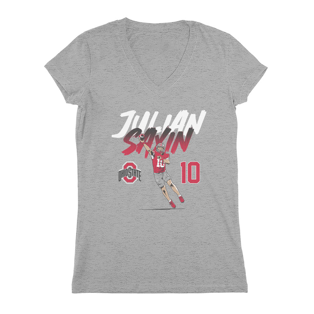 Ohio State Football: Julian Sayin Name Number Pose