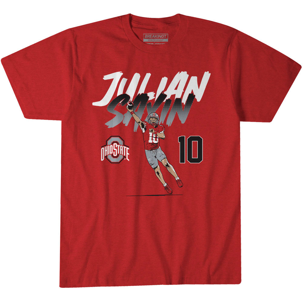 Ohio State Football: Julian Sayin Name Number Pose
