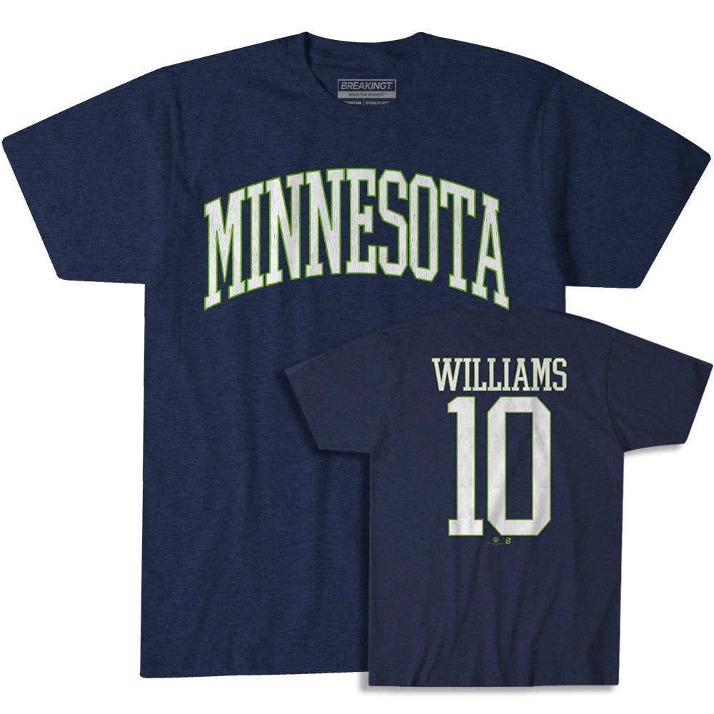 Courtney Williams: MINN 10 Shirsey