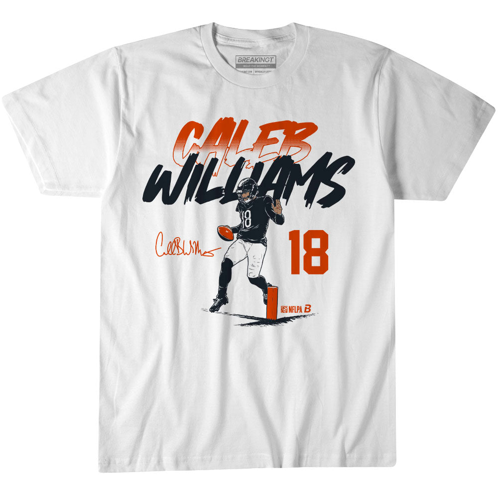 Caleb Williams: Name & Number Pose