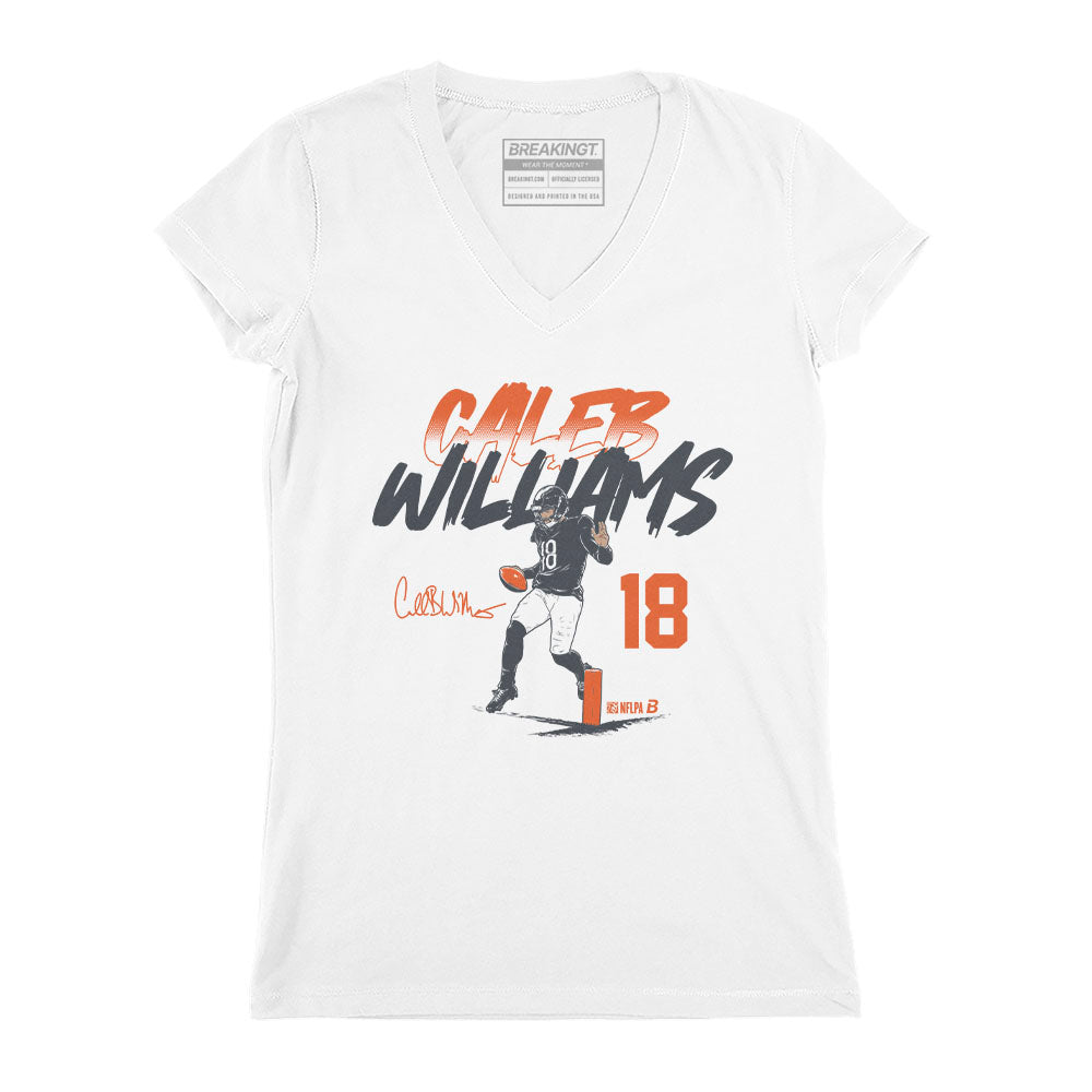 Caleb Williams: Name & Number Pose