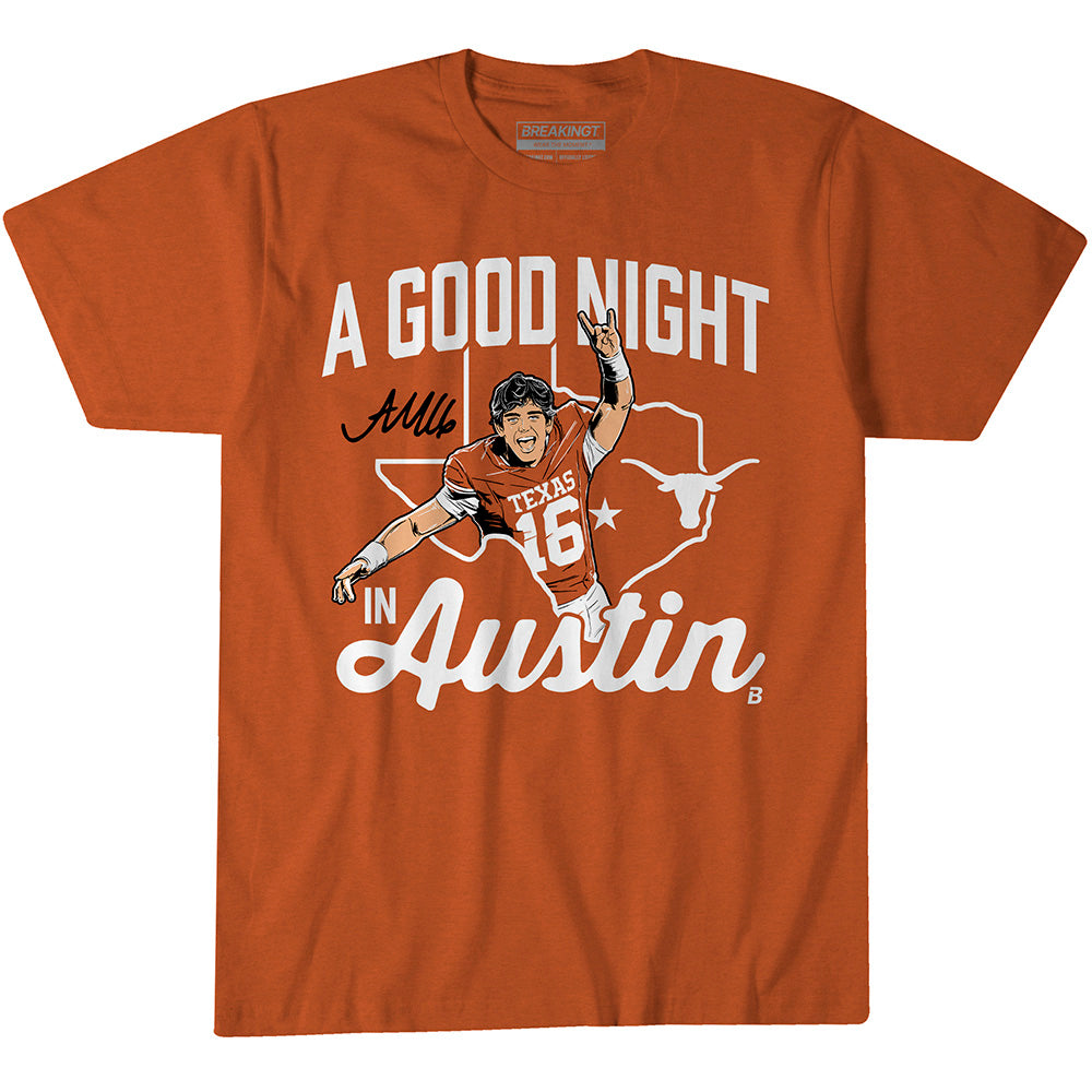 Texas Football: Arch Manning A Good Night In Austin