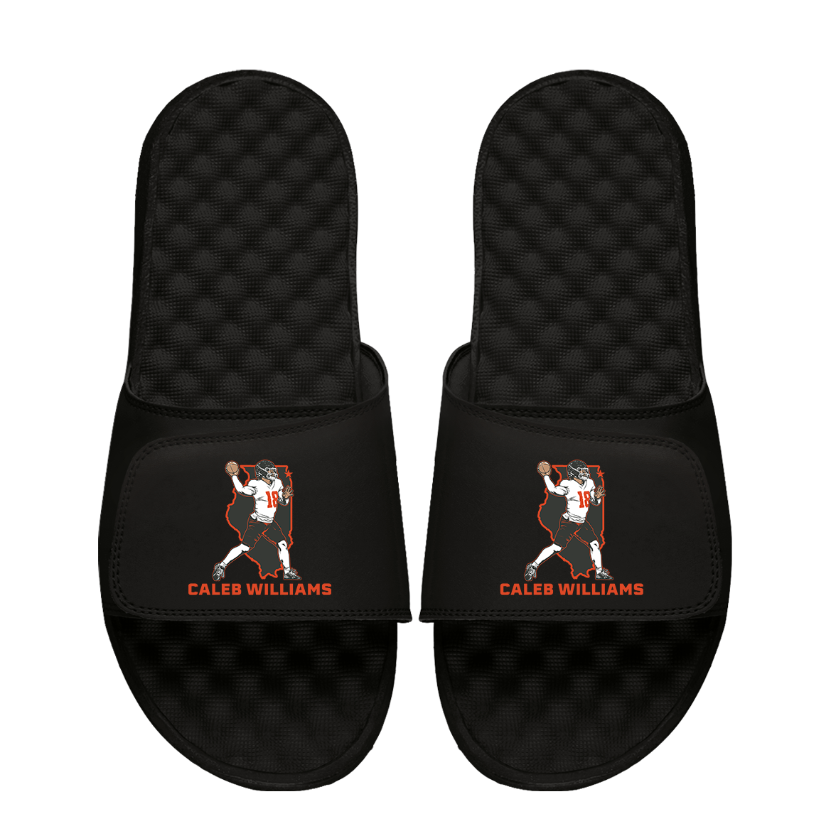 Caleb Williams State Outline iSlides (Footwear)