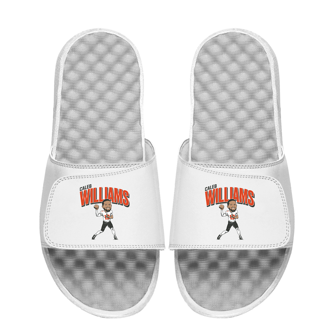 Caleb Williams Caricature iSlides (Footwear)