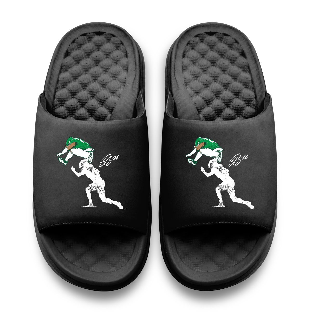 Saquon Barkley Reverse Hurdle Motive iSlides (Footwear)