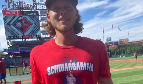Alec Bohm wearing BreakingT