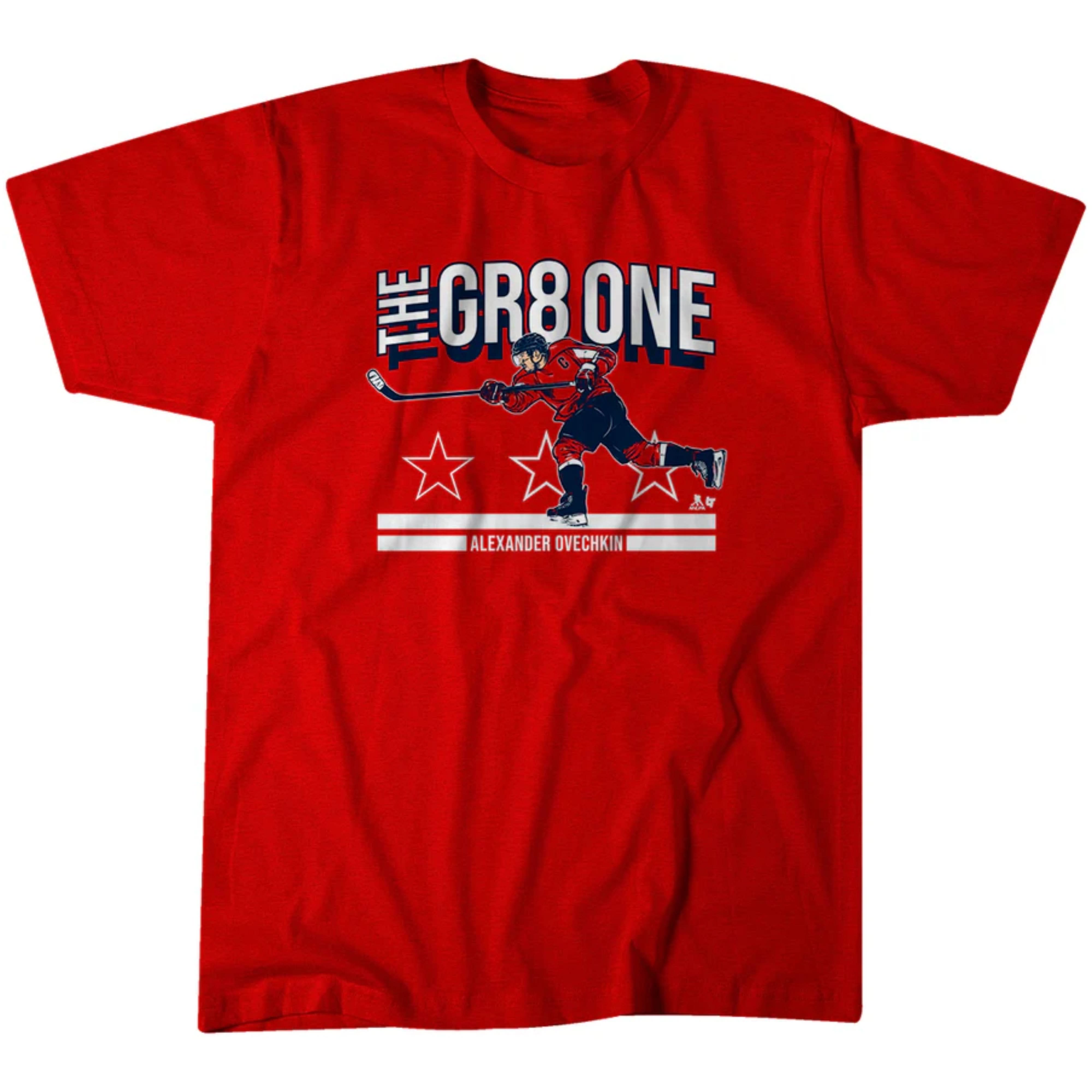 Alexander Ovechkin: The Gr8 One Washington Hockey Adult Unisex Tee