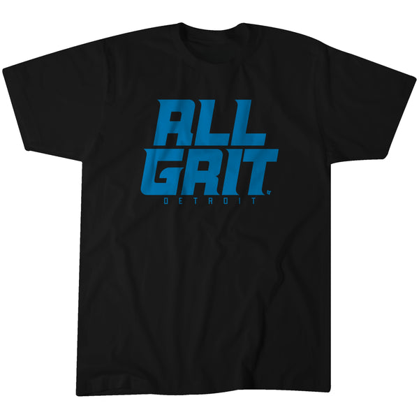 All Grit - Detroit Football Adult Unisex Tee