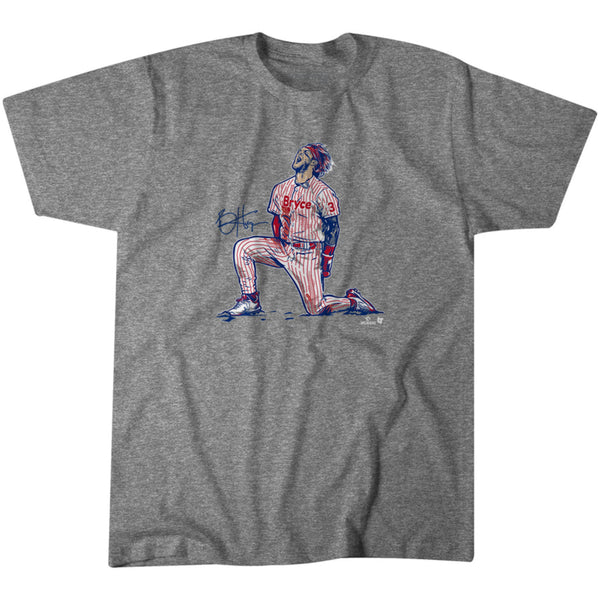 Bryce Harper Superstar Pose - Philadelphia Baseball Adult Unisex Tee