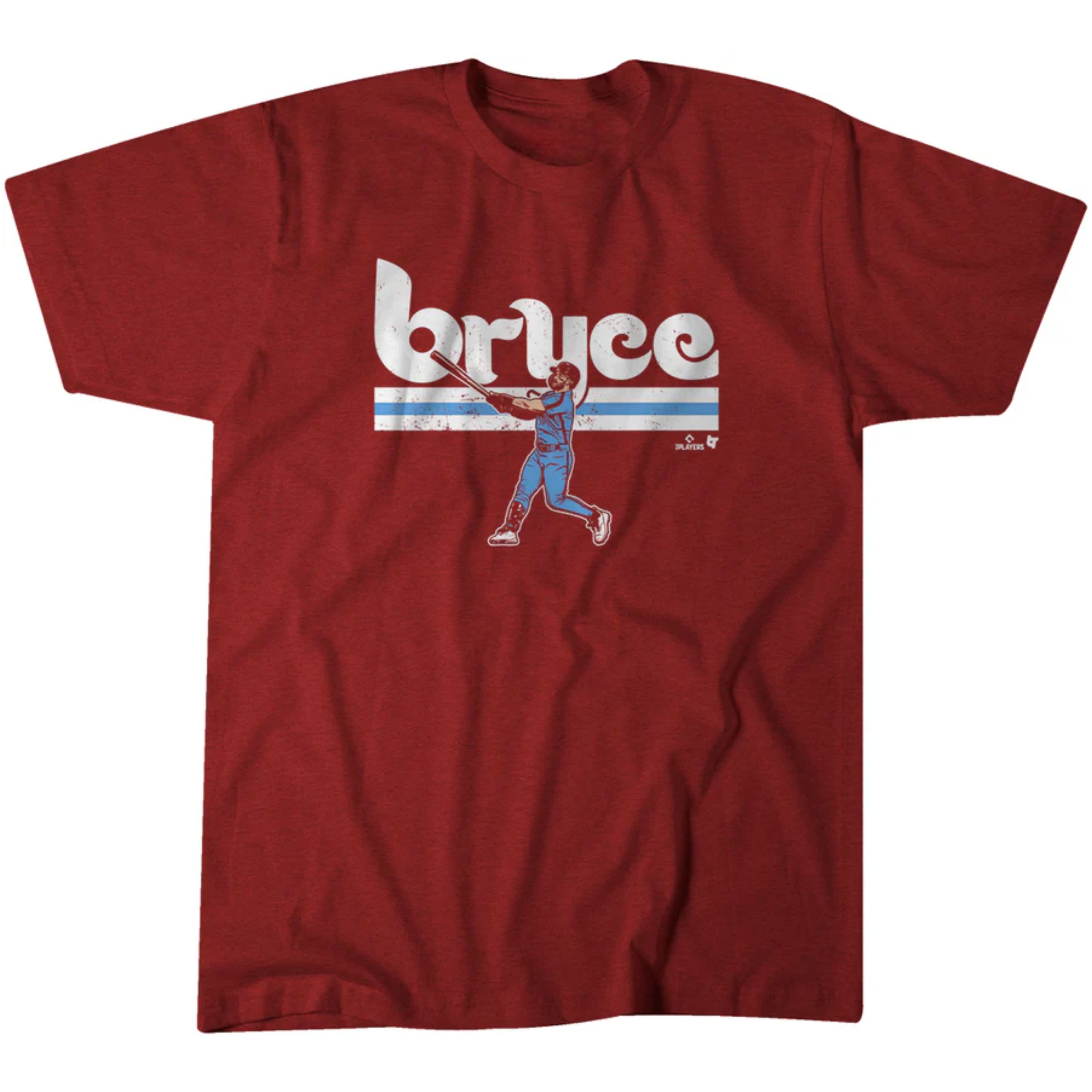 Bryce Harper: Slugger Swing - Philadelphia Baseball Adult Unisex Tee
