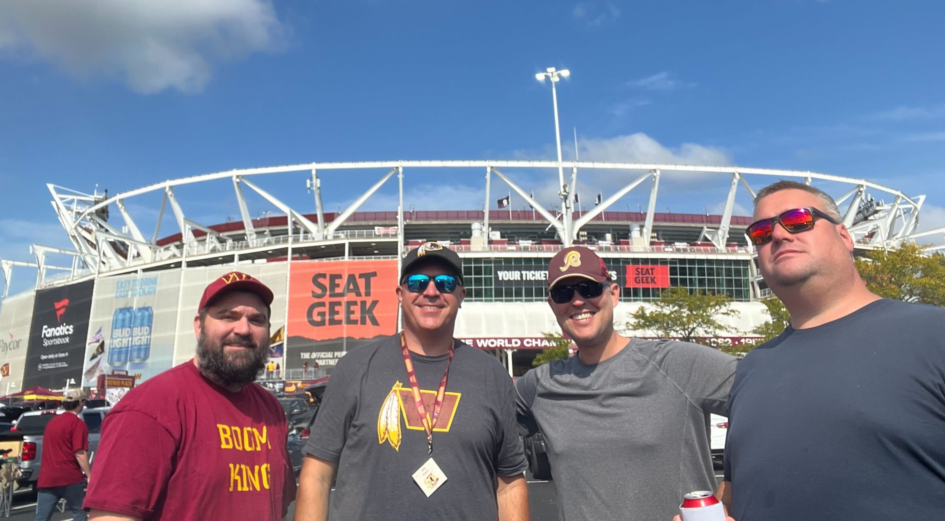 Washington Football Feather
