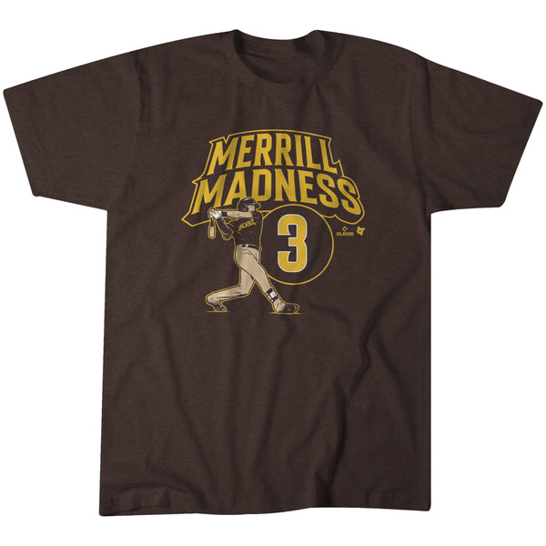 Jackson Merrill - Merrill Madness - San Diego Baseball Adult Unisex Tee