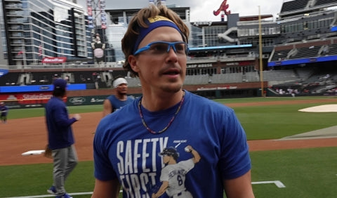 Kiké Hernández wearing BreakingT