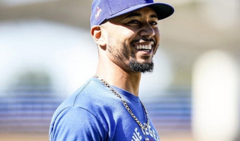 Mookie Betts wearing BreakingT