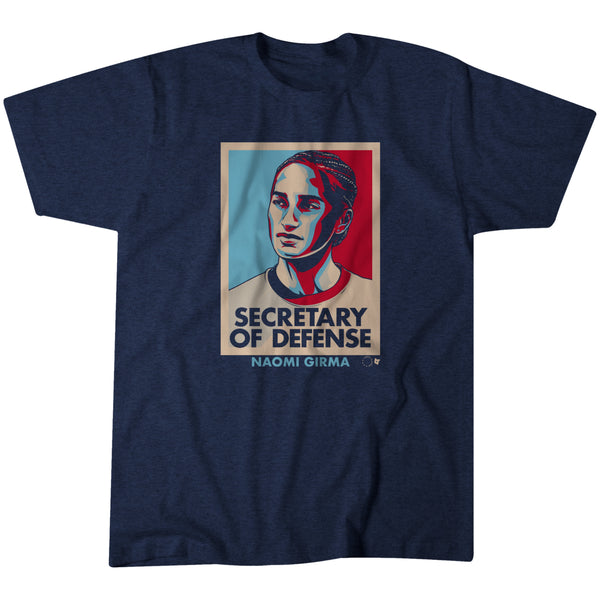 Naomi Girma - Secretary of Defense - USA Women's Soccer Adult Unisex Tee