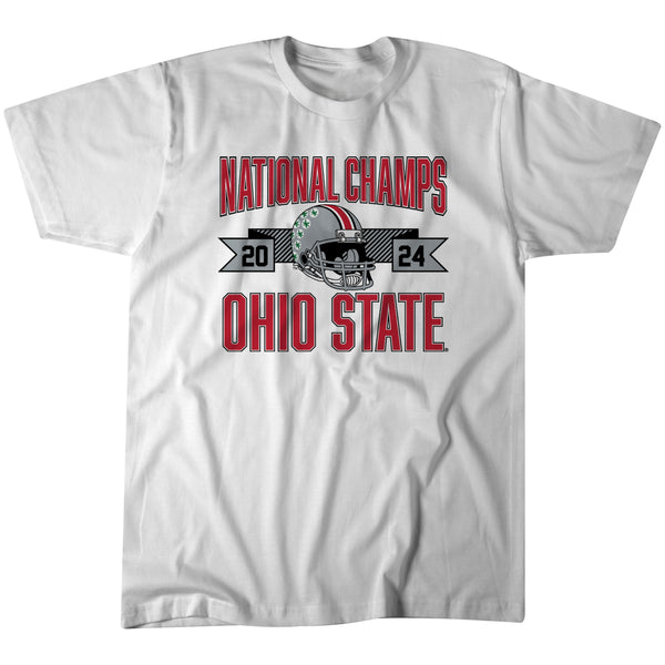 Ohio State Football: Buckeyes National Champs Helmet Unisex Tee