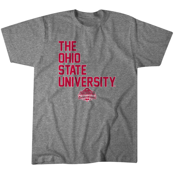 Ohio State Football: Buckeyes THE National Champions Unisex Tee