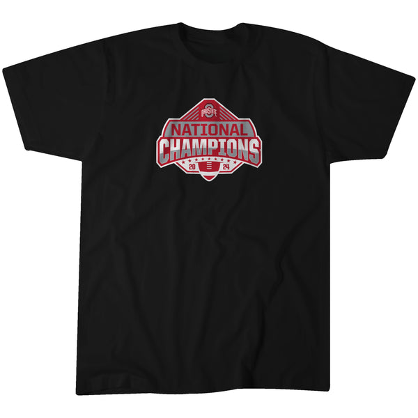 Ohio State Football: 2024 National Champs Logo Unisex Tee