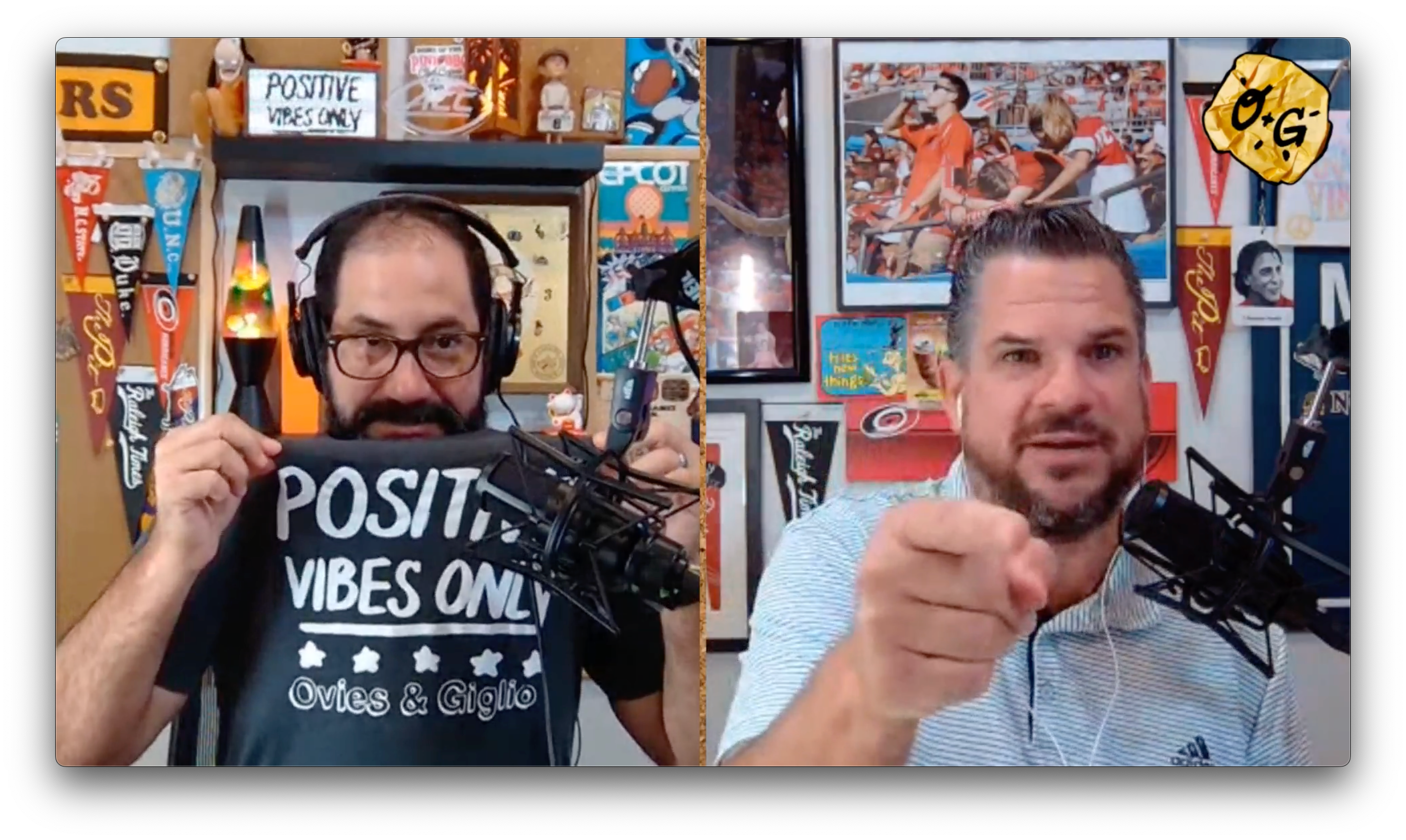 Ovies + Giglio Podcast: Positive Vibes Only