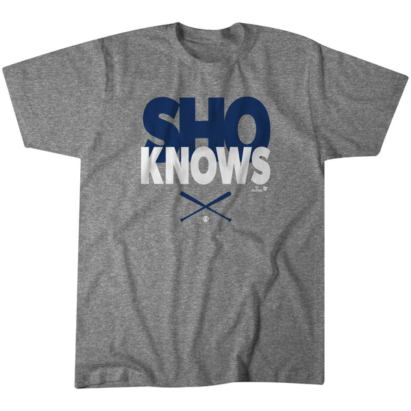 Shohei Ohtani - Sho Knows - Los Angeles Baseball Adult Unisex Tee