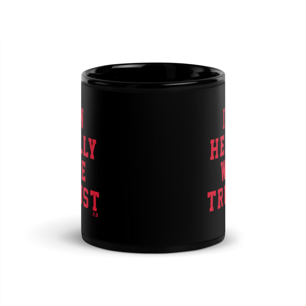 Connor Hellebuyck: In Helly We Trust New Jersey Mug (11 oz)