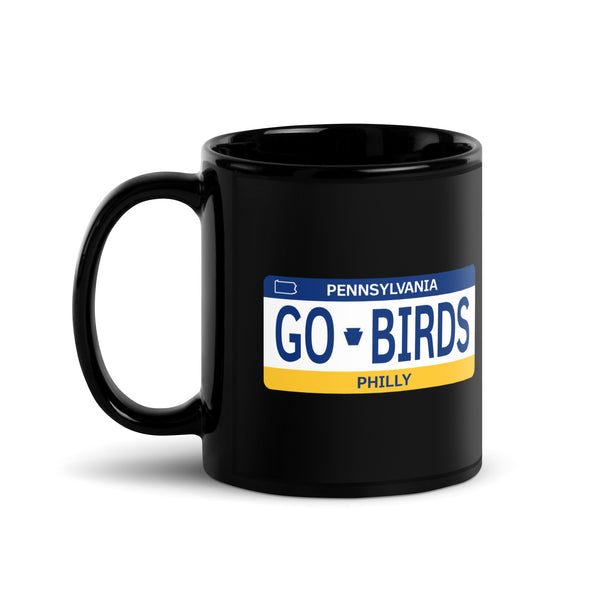 Go Birds License Plate Mug