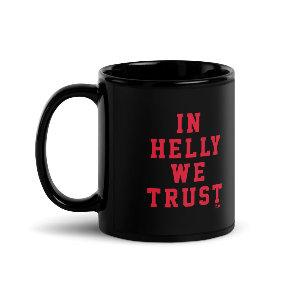 Connor Hellebuyck: In Helly We Trust New Jersey Mug (11 oz)