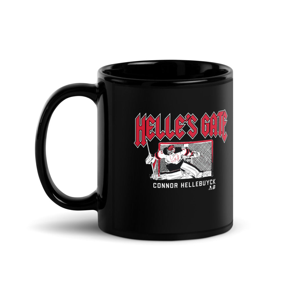 Connor Hellebuyck: Helle's Gate Mug (11 oz)