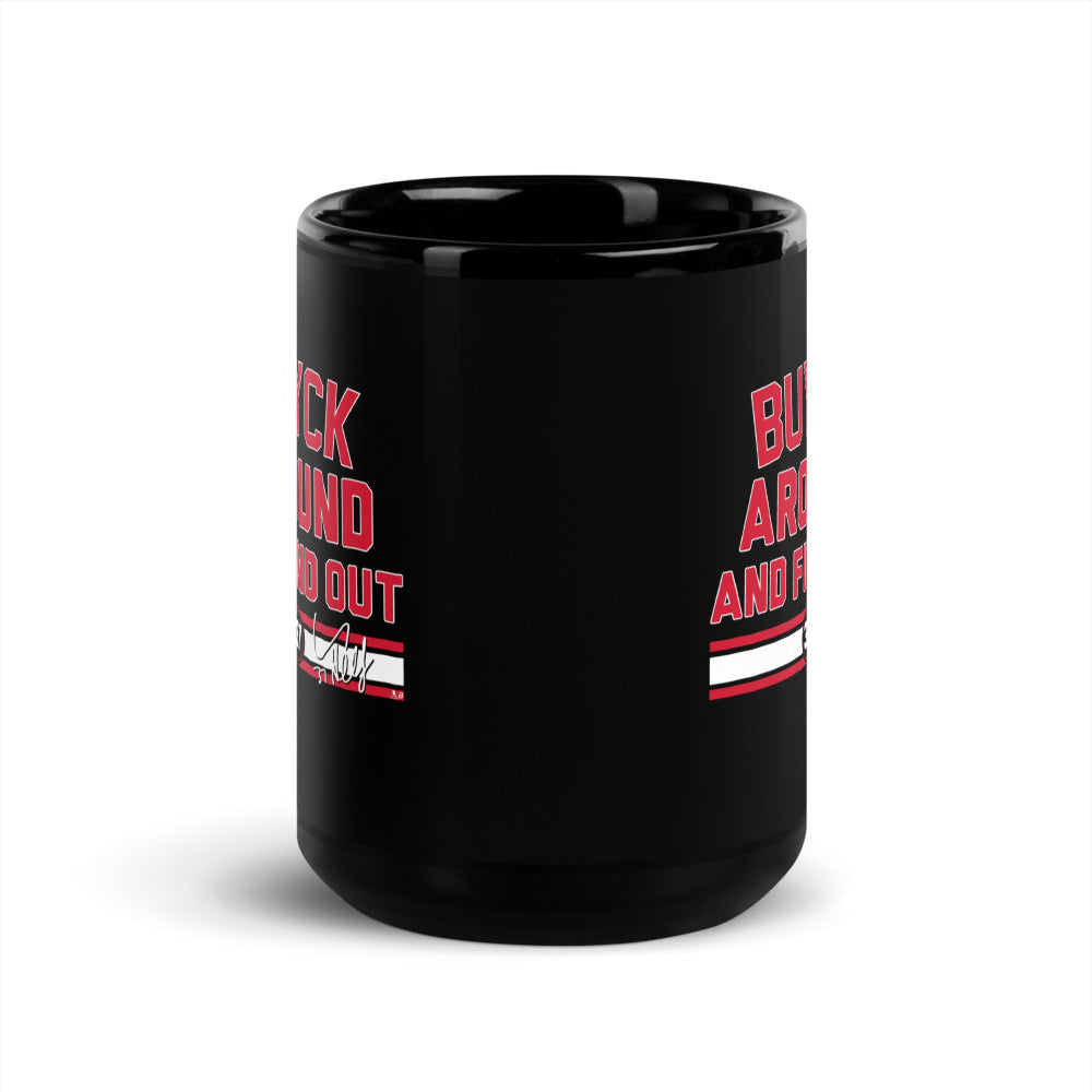 Connor Hellebuyck: Buyck Around And Find Out Mug (15 oz)