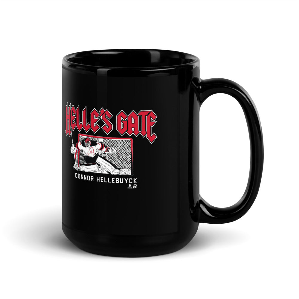 Connor Hellebuyck: Helle's Gate Mug (15 oz)