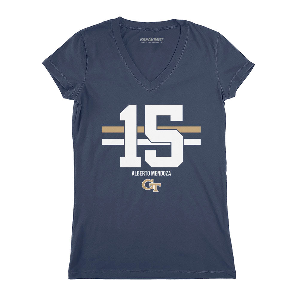 2622063 - Georgia Tech Football: Alberto Mendoza Name Number Stripe