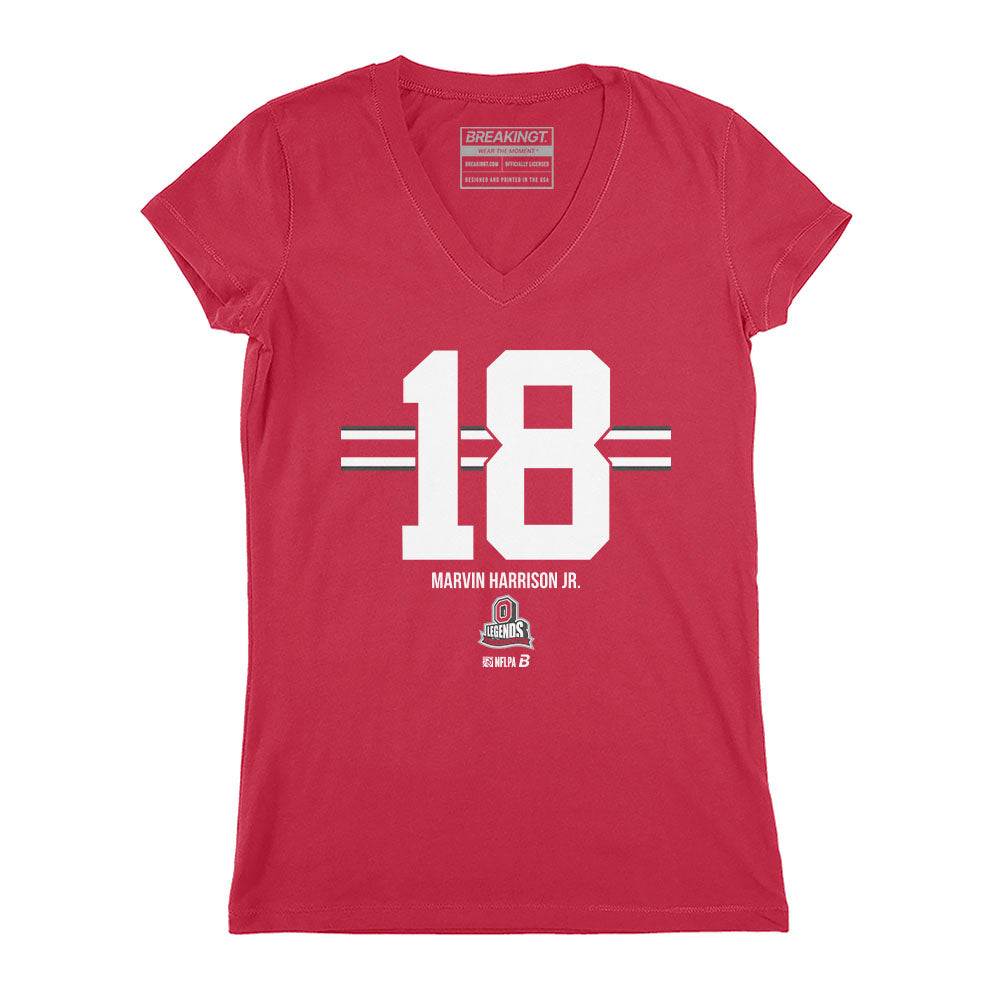 2623064 - Ohio State Football: Marvin Harrison Jr. 18 Stripe