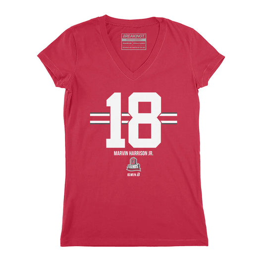 2623064 - Ohio State Football: Marvin Harrison Jr. 18 Stripe