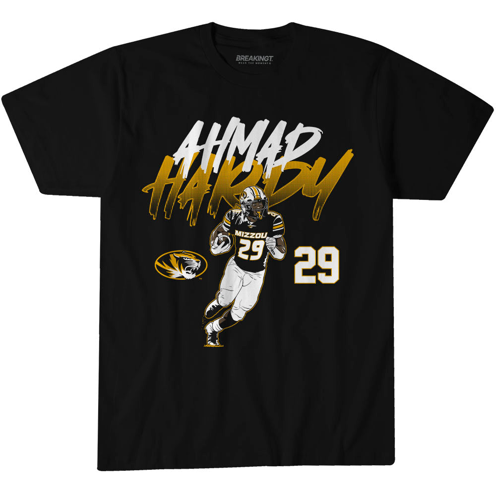 2622074 - Missouri Football: Ahmad Hardy Name Number Pose
