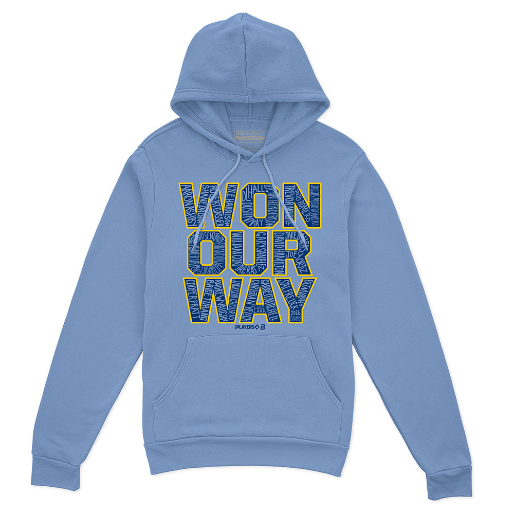 2624384 - Milwaukee Baseball: Won Our Way 2026 Champs (Navy)