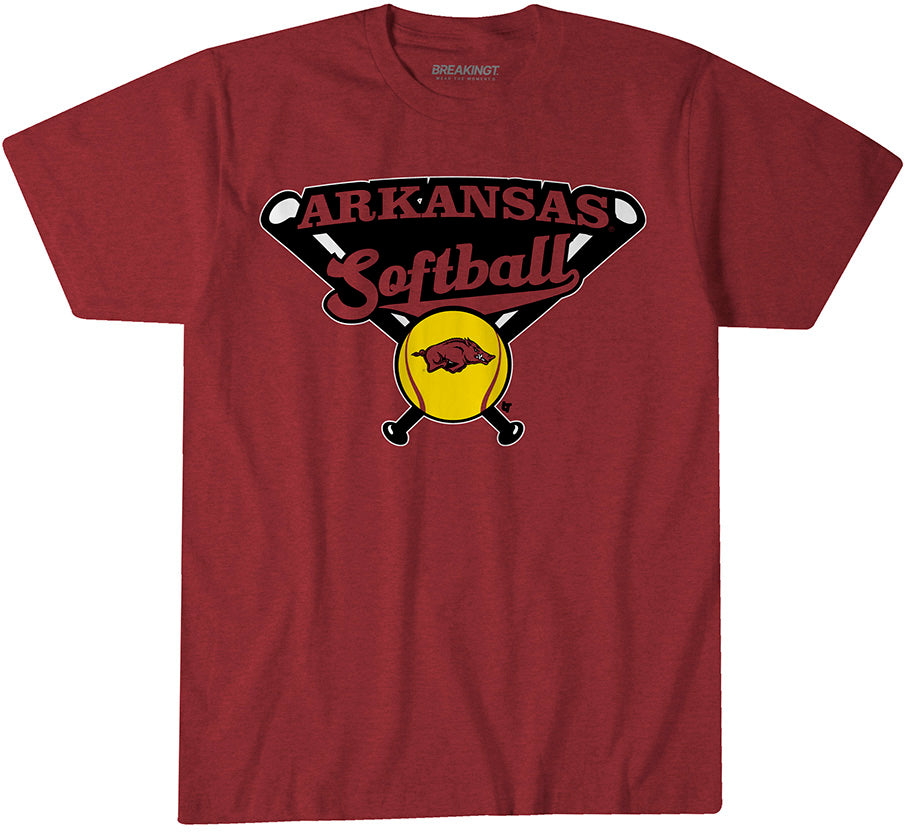 2622182 - Arkansas Softball: Crossed Bats
