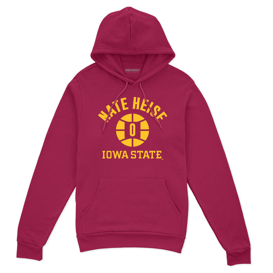 2519746 - Iowa State Basketball: Nate Heise Name Number Ball