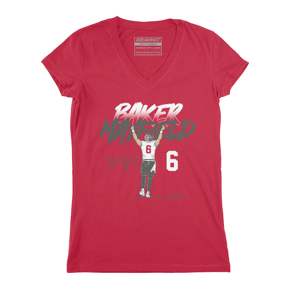 2623184 - Baker Mayfield: Name & Number Pose