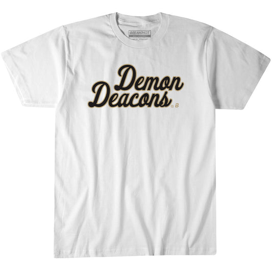2624319 - Wake Forest: Demon Deacons Script (Black)