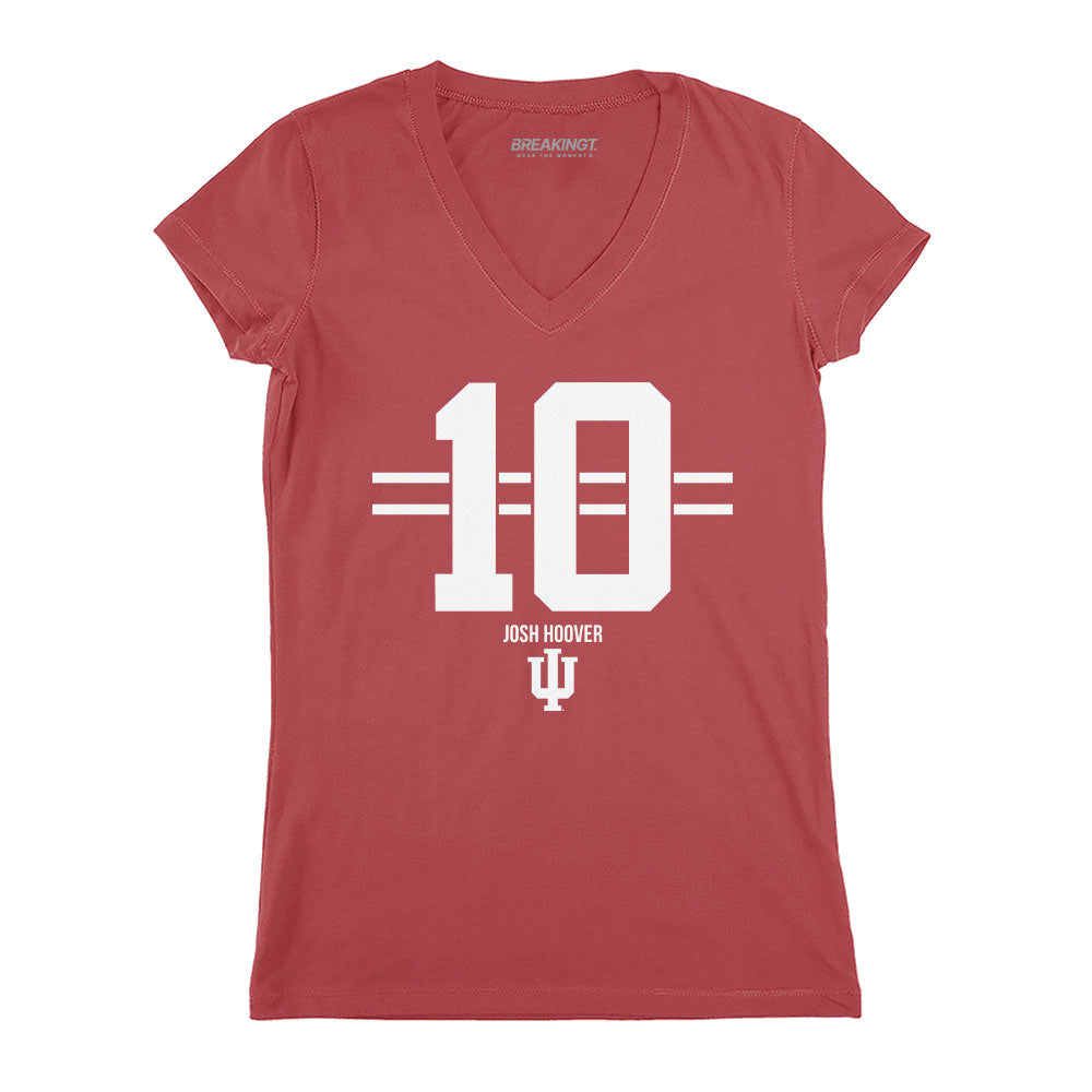 2622032 - Indiana Football: Josh Hoover Name Number Stripe