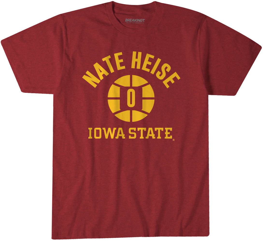 2519746 - Iowa State Basketball: Nate Heise Name Number Ball