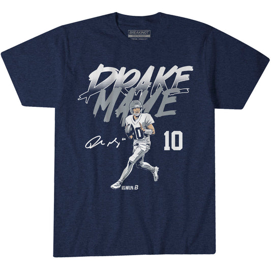 2623104 - Drake Maye: Name & Number Pose