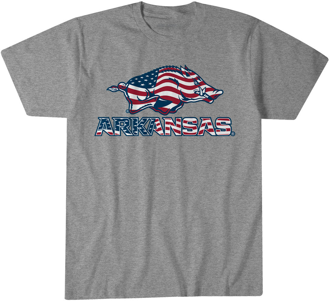 2621399 - Arkansas Razorbacks: Patriotic Marks Logo Stack
