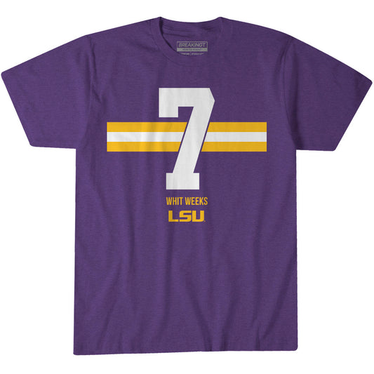 2623528 - LSU Football: Whit Weeks 7 Stripe
