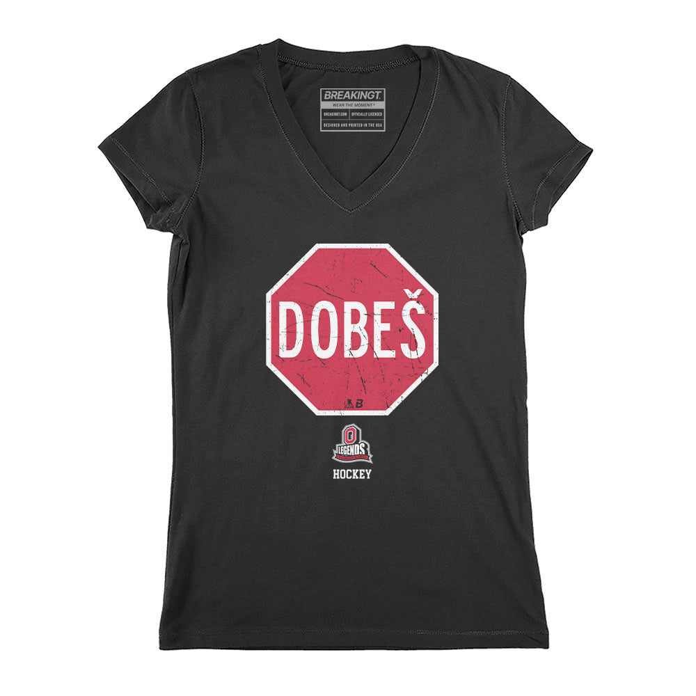 2623047 - Ohio State Hockey: Jakub Dobes Stop Sign